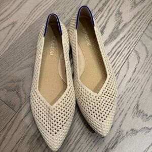 Rothy's Cream Flats Elegant Loafers